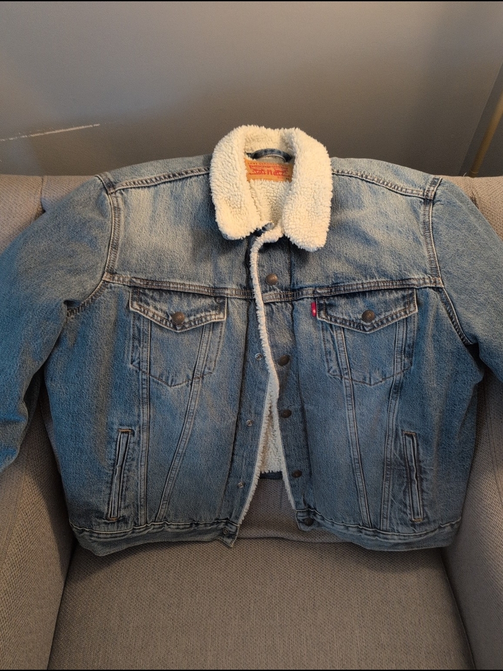 Levi's Sherpa-Lined Denim Jacket